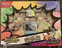Pokemon Ascended Heroes First Partners Deluxe Pin Collection Box - Sealed New! - Image 1
