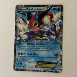Pokemon Ash-Greninja EX XY133 XY Holo Promo Card - Image 1