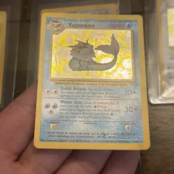 Pokemon Card Vintage Wizards Holo Lot Rare Foil WOTC vintage Base Set TCG Cards - Image 3