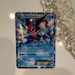 Pokemon Ash-Greninja EX XY133 Promo Foil Basic 170 HP XY Set English Card - Image 1