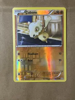 Pokemon Dragons Exalted Cubone 60/124 Reverse Holo Card - Image 1