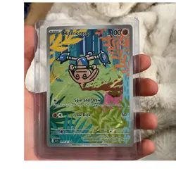 Pokemon Hitmontop 240/217 ASC Full Art Holo English Basic Fighting 2026 100 HP - Image 1