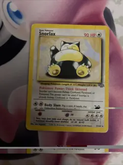 Pokemon TCG Snorlax 27/64 Jungle Unlimited Non-Holo Rare - Image 1
