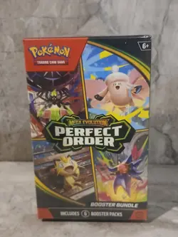 Pokemon TCG Perfect Order Booster Bundle Sealed 6 Pks NEW Mega Evolution SV ME03 - Image 1