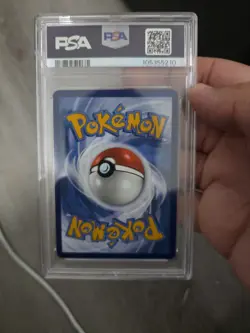 2025 POKEMON PRISMATIC EVOLUTIONS POSTER COLLECTION FLAREON PSA 8 - Image 5