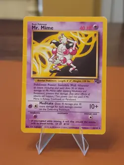 Mr. Mime - 22/64 - Pokemon Jungle Unlimited DMG CREASED - Image 1