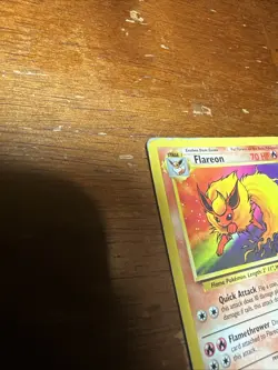 Flareon 19/64 Team Rocket MP Vintage Pokemon Card - Image 4