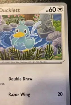 Ducklett 139/167 Common Scarlet & Violet: Twilight Masquerade Pokemon TCG - Image 3