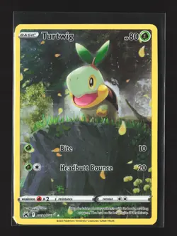 Pokemon Crown Zenith: Galarian Gallery #GG31/GG70 Ultra Rare,Holo Turtwig - Image 1