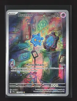 Pokemon SV05: Temporal Forces #170/162 Holo Bronzor - Image 1