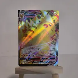Pikachu VMAX SWSH286 Sword & Shield Ultra Rare Black Star Promo 2023 Pokemon LP - Image 1