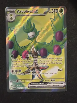 ✨🌿 Arboliva ex 207/182 Sv10 – Destined Rivals Holo Pokemon Card 🌟 Rare! 🔥 - Image 1