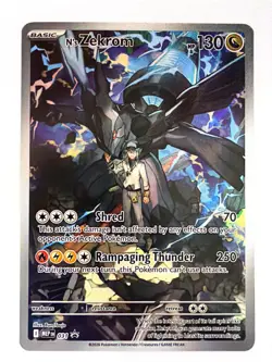 N's Zekrom 031 - Mega Evolution Promo Holo - Opened - NM - Pokemon TCG - SKUA019 - Image 1