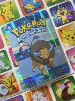 Pokemon 151 Vintage Pocket Monsters Vending HOLO Prism Sticker 2000 Nintendo - Image 1