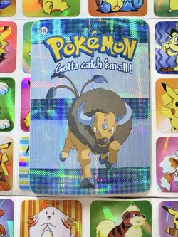 Pokemon 151 Vintage Pocket Monsters Vending HOLO Prism Sticker 2000 Nintendo - Image 2