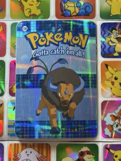 Pokemon 151 Vintage Pocket Monsters Vending HOLO Prism Sticker 2000 Nintendo - Image 3
