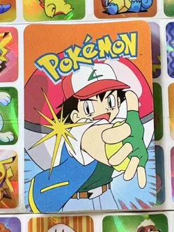 Pokemon 151 Vintage Pocket Monsters Vending HOLO Prism Sticker 2000 Nintendo - Image 5