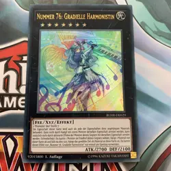 Yu-Gi-Oh! Nummer 76: Gardielle Harmonistin BLHR-DE029 1. Auflage Ultra Rare De - Image 1