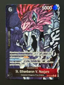 2025 One Piece Carrying On His Will St. Ethanbaron v. Nusjuro Alt Art #OP13-080 - Image 1