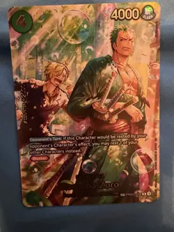 One Piece CCG Roronoa Zoro PRB02-006 (SP) Bubble Zoro - Image 1
