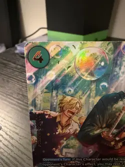 One Piece CCG Roronoa Zoro PRB02-006 (SP) Bubble Zoro - Image 4