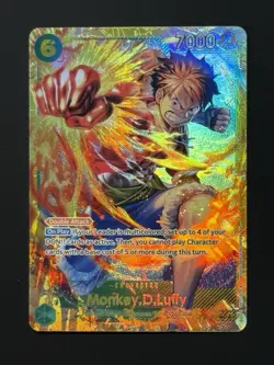 2025 One Piece Carrying On His Will Monkey D. Luffy Special Card #OP13-118 - Image 1