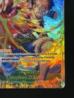 2025 One Piece Carrying On His Will Monkey D. Luffy Special Card #OP13-118 - Image 2