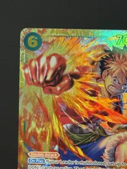 2025 One Piece Carrying On His Will Monkey D. Luffy Special Card #OP13-118 - Image 4
