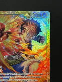 2025 One Piece Carrying On His Will Monkey D. Luffy Special Card #OP13-118 - Image 5
