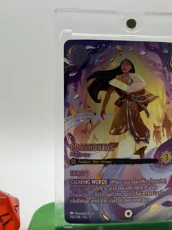 Disney Lorcana - Pocahontas - Peacekeeper - Winterspell - ICONIC - 241/204 - Image 2