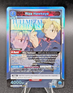Union Arena Riza Hawkeye UE09BT/FMA-1-051 (SR) - UE09BT: FULLMETAL ALCHEMIST - Image 1