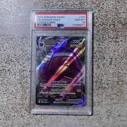 Gengar Vmax 157/264 Full Art Fusion Strike Rare Pokemon Card PSA 10 GEM MINT - Image 1