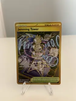 Pokemon TCG Trainer Jamming Tower Card 243/182 Destined Rivals - Image 3
