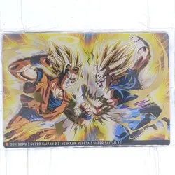 5-16 SR Son Goku vs Majin Vegeta Dragon Ball Itajaga Super Rare Trading Card New - Image 1