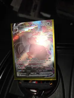 Pokemon Greedent VMAX Holo Ultra Rare Card 218/264 Swsh08: Fusion Strike - Image 1