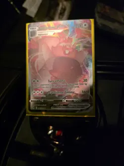 Pokemon Greedent VMAX Holo Ultra Rare Card 218/264 Swsh08: Fusion Strike - Image 2