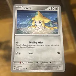 Jirachi 098/142 Sv07: Stellar Crown Pokemon Card - Image 1