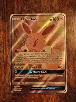 Eevee GX - SM233 - Full Art Promo Black Star Ultra Rare Holo - Pokemon Card - NM - Image 1