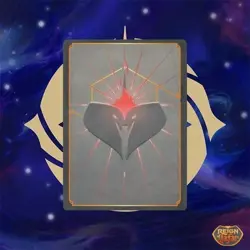 Lorcana Fire Grey Cobra insert card Reign of Jafar - Image 1