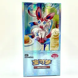 Pokemon TCG Chinese Card Gem Pack Vol.2 Eevee Booster Box Sealed CBB2C US STOCK - Image 1