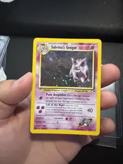 Sabrina's Gengar #014/132 Gym Heroes MP Pokemon TCG CARD - Image 1
