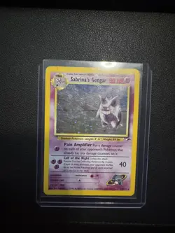 Sabrina's Gengar #014/132 Gym Heroes MP Pokemon TCG CARD - Image 3