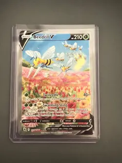 Beedrill V 161/189 Alternate Full Art Astral Radiance Pokemon Card Near Mint - Image 1