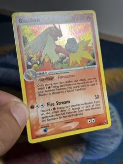 Blaziken 3/109 Ex Ruby and Sapphire Battle Stadium Holo Rare Pokemon Card LP - Image 4