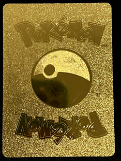 RAINBOW ARCEUS Pokemon Gold Foil Fan Art Vstar Display Card - Image 2