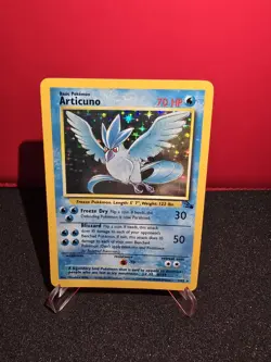 Articuno 2/62 Fossil Holo Vintage Unlimited Rare Pokemon Card - Image 1