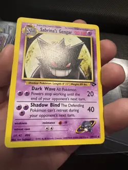 Sabrina's Gengar 29/132 Gym Challenge Regular POKEMON TCG CARD - Image 5