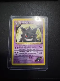 Sabrina's Gengar 29/132 Gym Challenge Regular POKEMON TCG CARD - Image 7