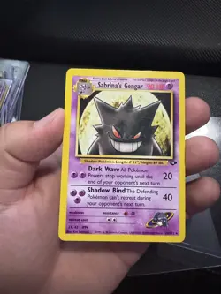 Sabrina's Gengar 29/132 Gym Challenge Regular POKEMON TCG CARD - Image 9