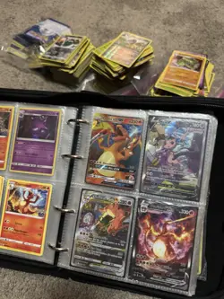 Pokemon Card Collection Binder Promos,Full Arts, Shiny’s, Vintage, Charizard Mew - Image 1